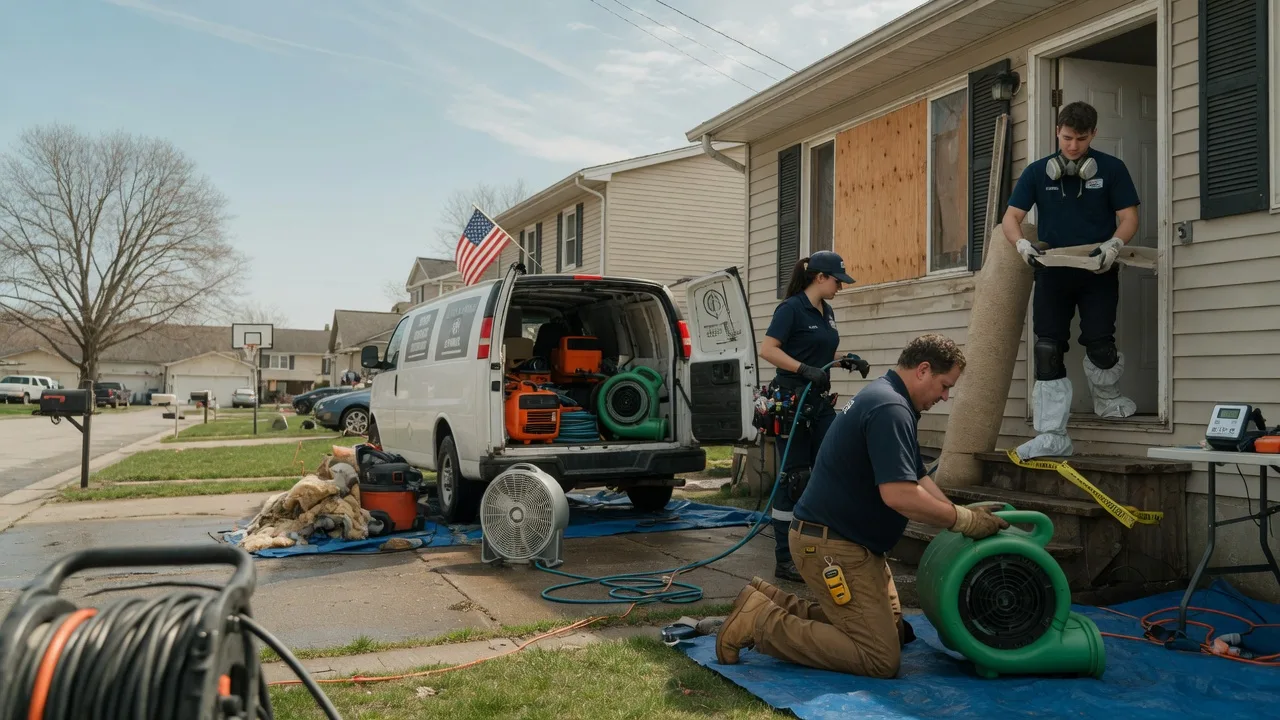 Water Damage Restoration in Lakeville, PA near me